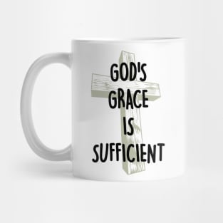 God's Grace Is Sufficient Mug